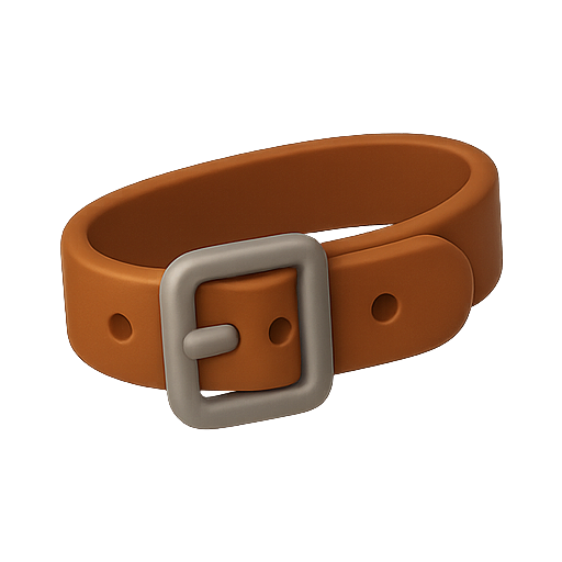 Bracelet, accessory, 3d model icon