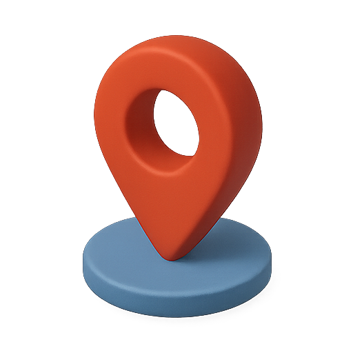 Location, navigation, map icon