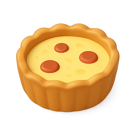 Dessert, 3d, food icon