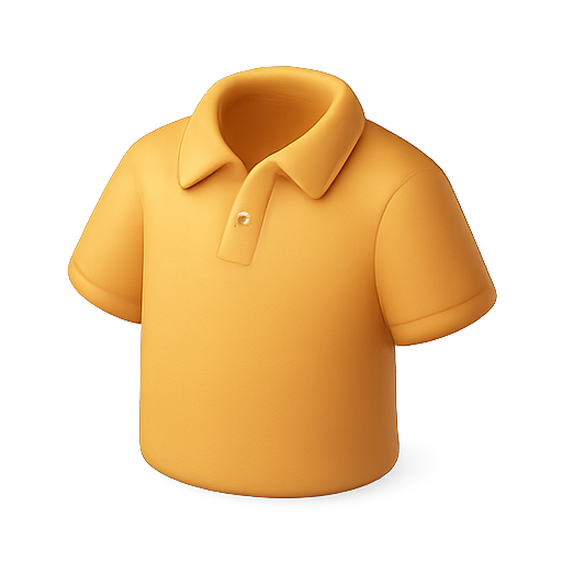 Shirt, 3d, clothing icon