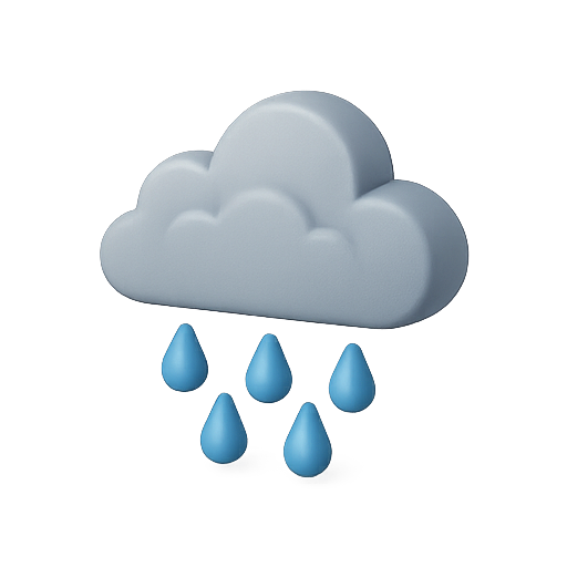 Cloud, rain, weather icon