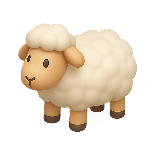 sheep, animal, cute