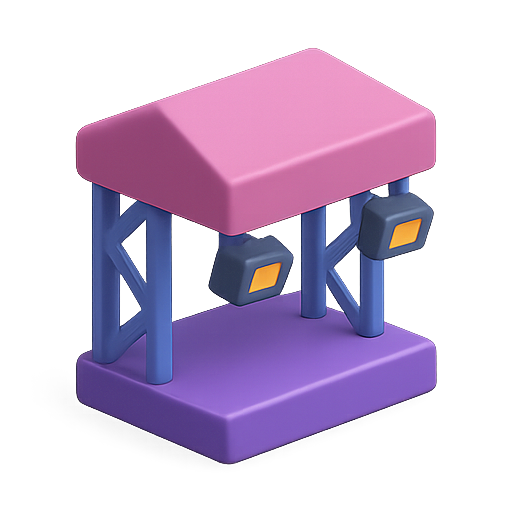 3d, model, structure icon