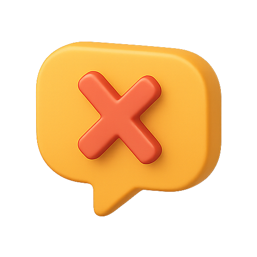 Message, error, notification icon