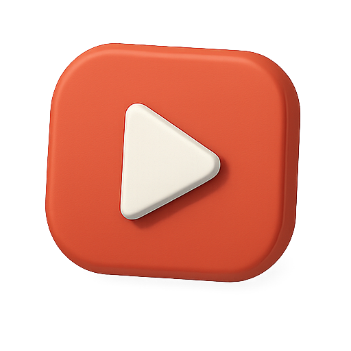 Play, button, multimedia icon