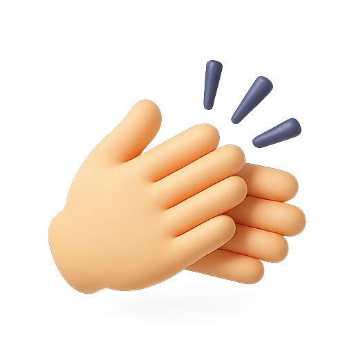 Clapping, hand, applause icon