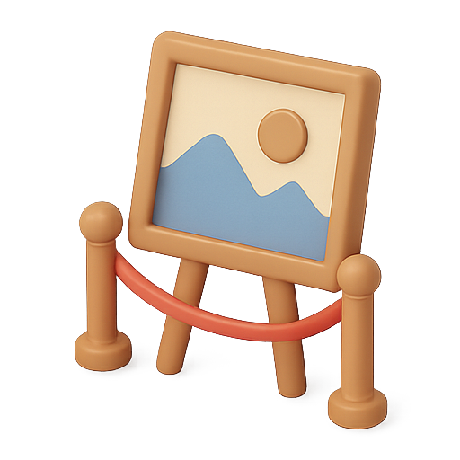 Art, painting, display icon