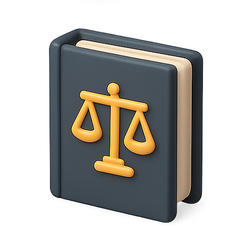 Law, justice, balance icon