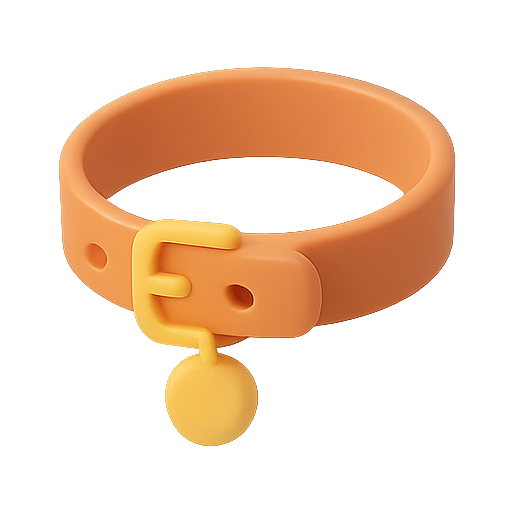Bangle, bracelet, 3d model icon