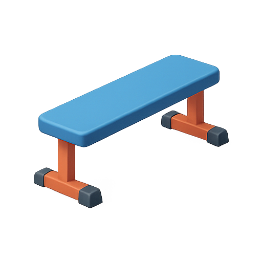 Bench, fitness, equipment icon