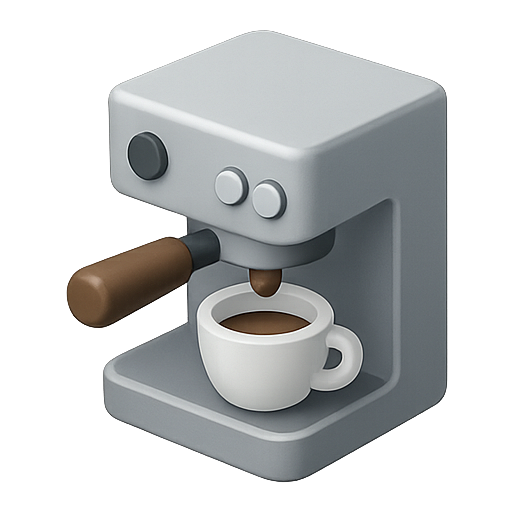 Coffee, espresso, machine icon