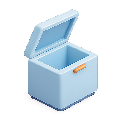Container, storage, box icon