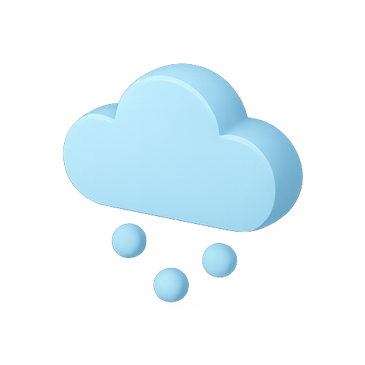 Cloud, weather, precipitation icon