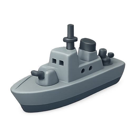 Ship, boat, 3d model icon