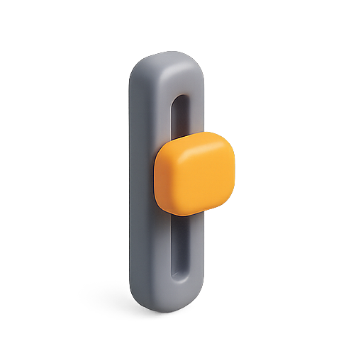 3d, object, button icon