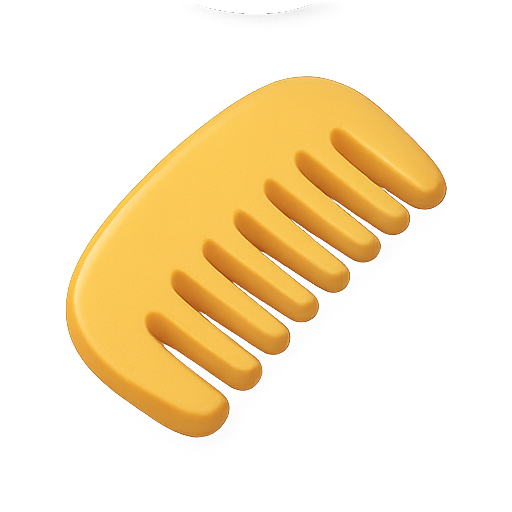 Comb, haircare, grooming icon