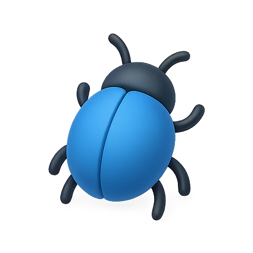 Bug, beetle, 3d icon