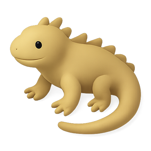 Reptile, 3d model, character icon