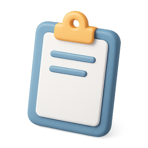 Clipboard, documentation, reminder icon