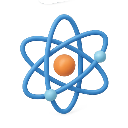 Atom, science, molecule icon