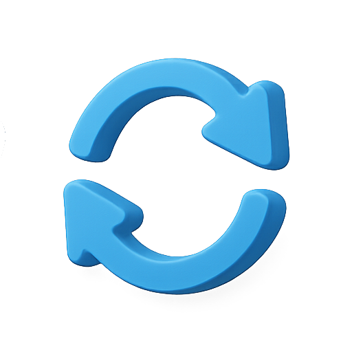 Refresh, rotation, arrows icon