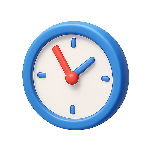 Clock, time, watch icon