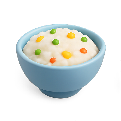 Bowl, food, 3d icon