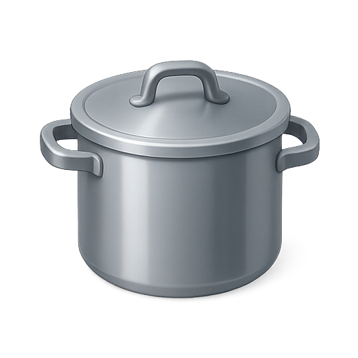 Pot, cooking, container icon