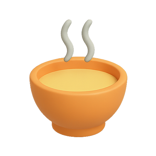 Bowl, soup, food icon