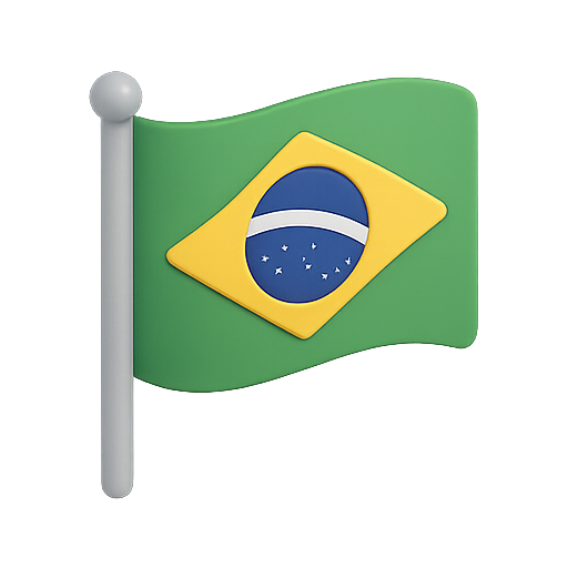 Brazil, flag, national icon