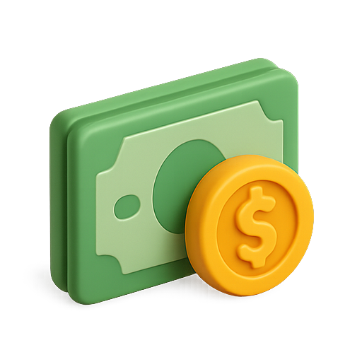 Money, currency, finance icon
