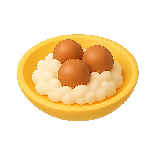 Food, eggs, nest icon
