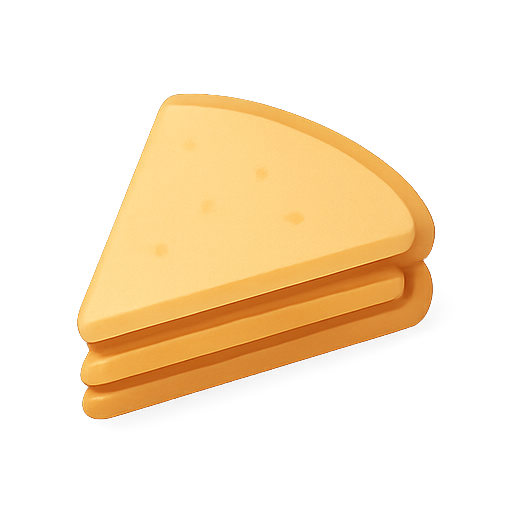 Cheese, dairy, food icon
