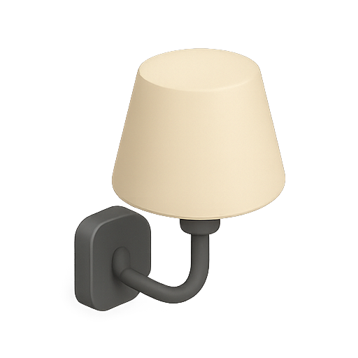 Lamp, lighting, home decor icon