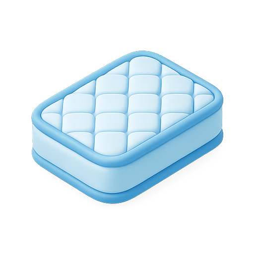 Mattress, bedding, furniture icon