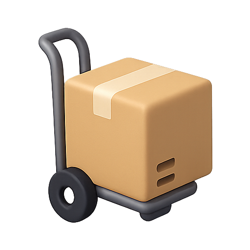 Cart, package, delivery icon