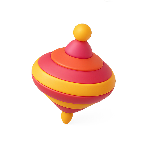 Top, spinner, toy icon
