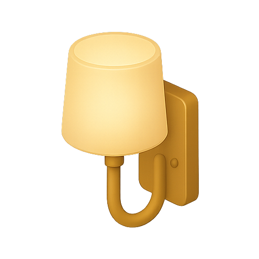 Lamp, lighting, interior design icon