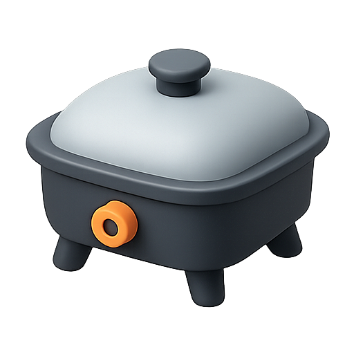 Cooking, kitchenware, pot icon