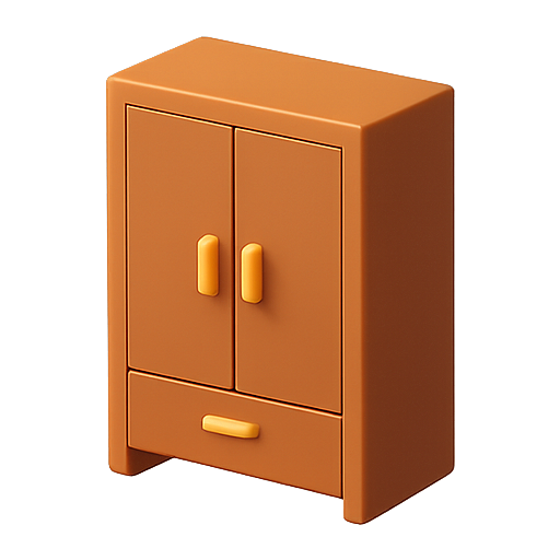 Cabinet, furniture, storage icon