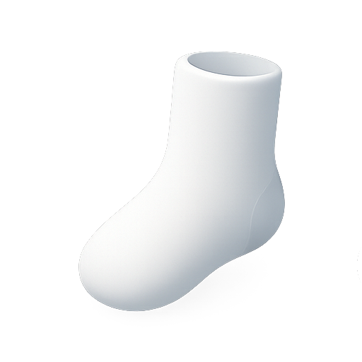 Shoe, footwear, 3d model icon