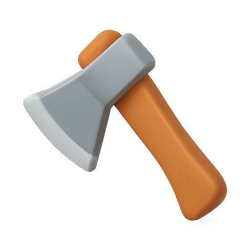 Axe, tool, woodwork icon