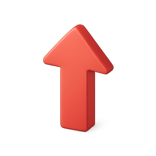 3d, graphic, arrow icon