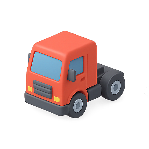 Truck, vehicle, transportation icon