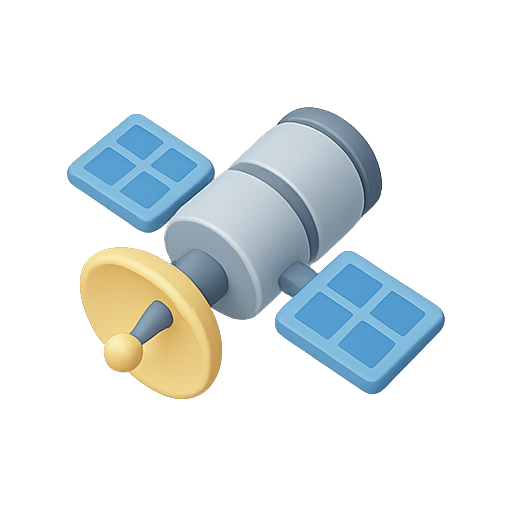 Satellite, space, technology icon