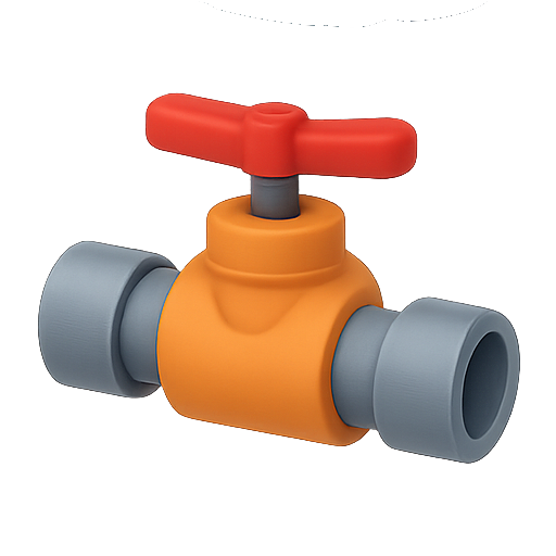 Valve, plumbing, accessory icon