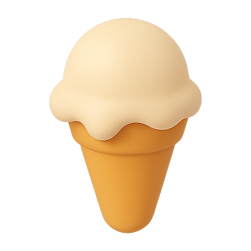 Ice cream, dessert, sweet treat icon