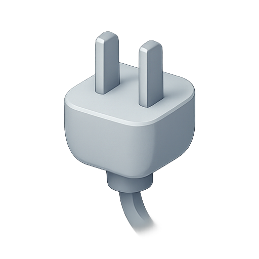 Plug, electricity, connector icon