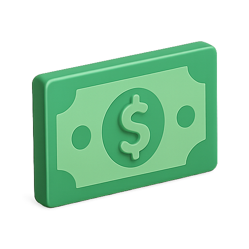 Money, currency, finance icon