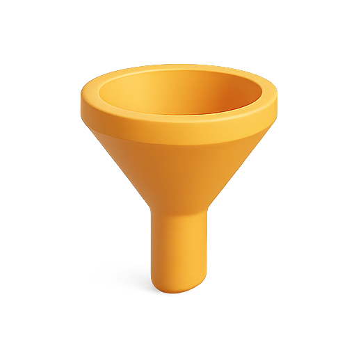 Funnel, kitchen tool, cooking icon